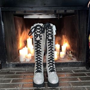 Icy Bling Brigade Pocket Boots, NEW and UNWORN - no box